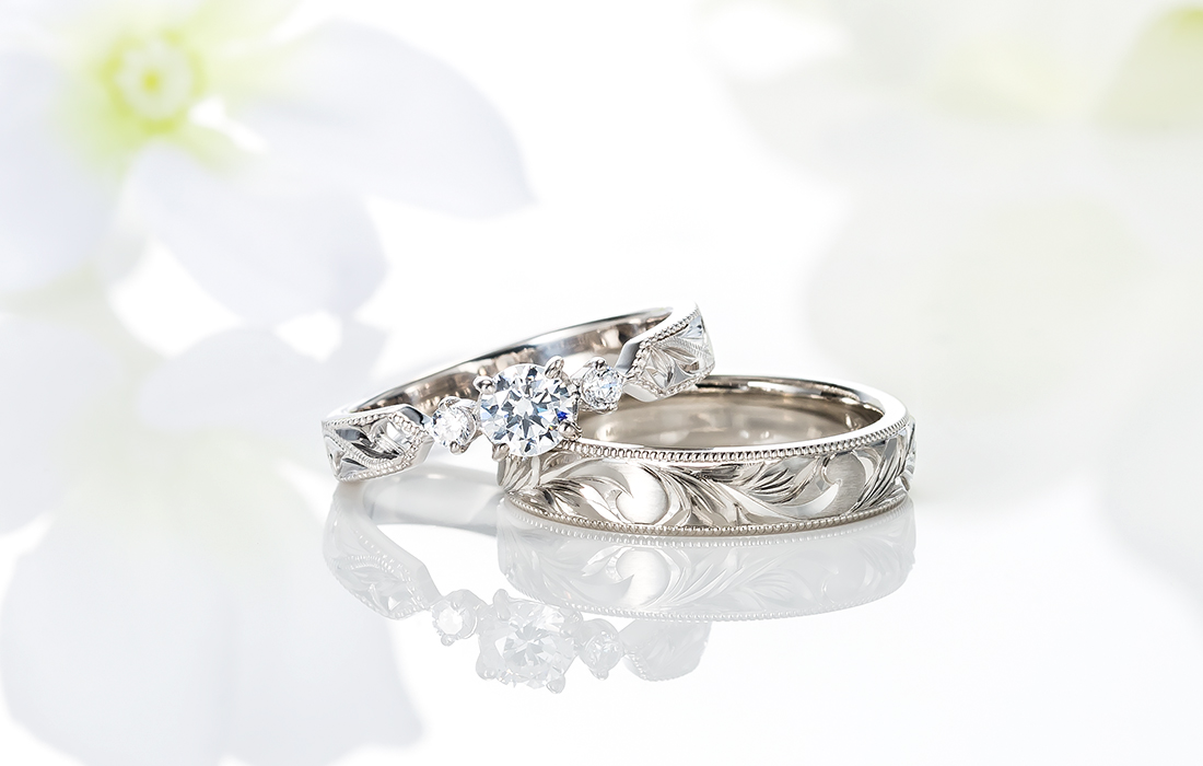 ブライダルリングにプラチナが選ばれる5つの理由 - ハワイアンジュエリーの結婚指輪は完全オーダーメイドのMAILE（マイレ）