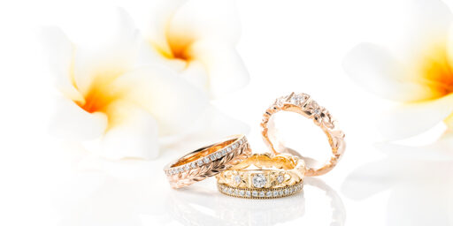 結婚記念日を祝うアニバーサリーリング　ダイヤモンド　エタニティリング