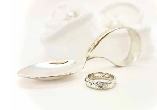 ハワイアンジュエリーMAILE（マイレ）福岡天神店　ベビーリング 製作実績　