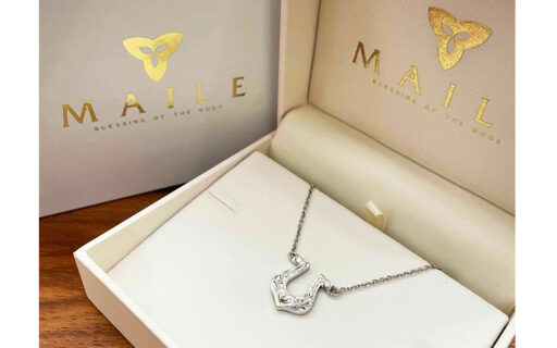 ハワイアンジュエリーMAILE（マイレ）福岡天神店　メモリアルペンダント ホースシュー製作実績　