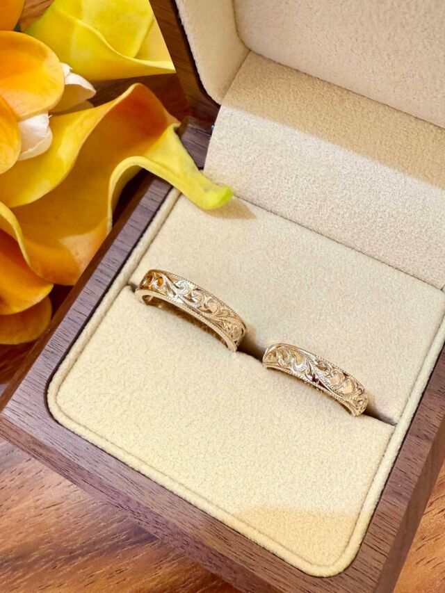 ハワイアンジュエリー　マイレ　指輪 MAILE】ハワイアンジュエリーこだわりをリングの内に秘めて