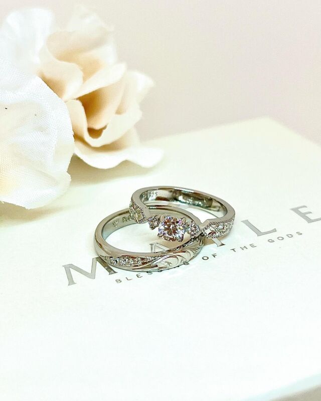 結婚指輪 MAILE ハワイアンジュエリー 18号 17号 5m ホヌ シルバー