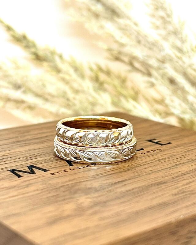 ハワイアンジュエリー　マイレ　指輪 MAILE】ハワイアンジュエリーこだわりをリングの内に秘めて☆内堀